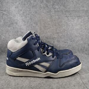 Reebok Shoes Mens 11.5 High Top Work Sneaker Safety Toe Leather Lace Up BB4500